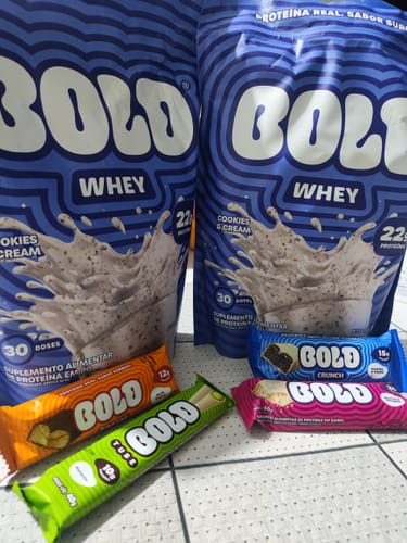 Customer photo review of BOLD WHEY COOKIES & CREAM (900g)