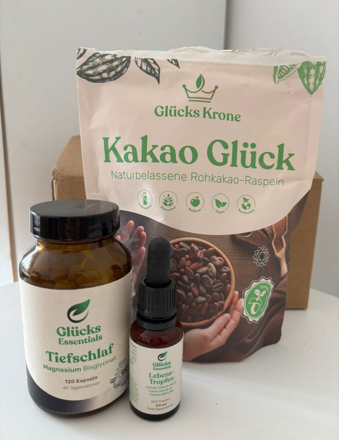 Customer photo review of Bio Kakao Glück (100% Bio Roh Kakao) - 250g