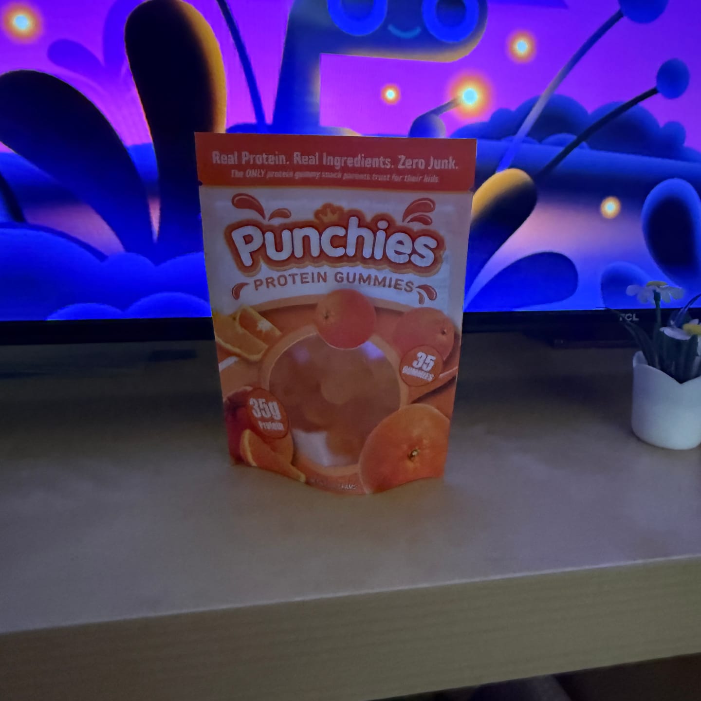 Customer photo review of Protein Gummies for Kids