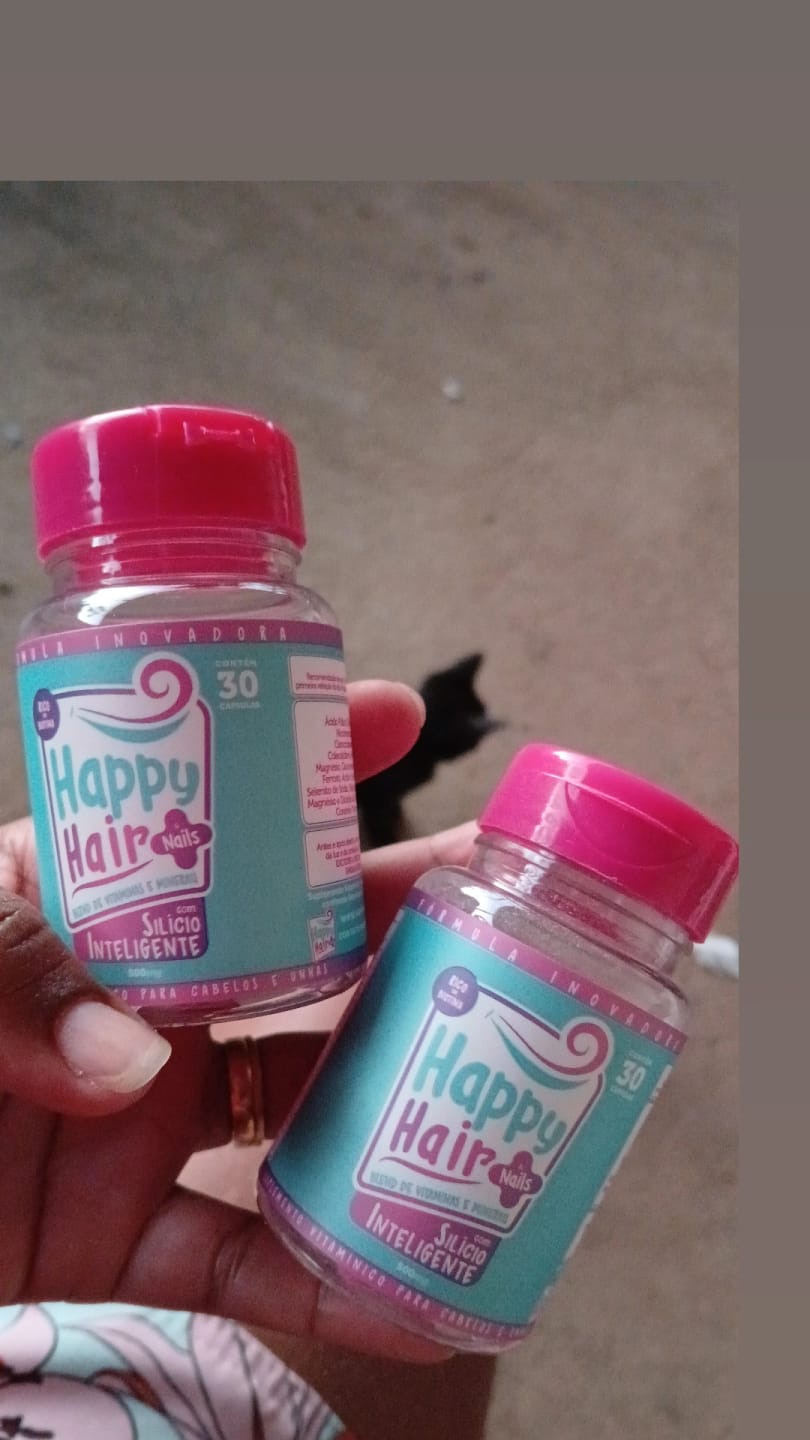 Customer photo review of Happy Hair 2 Potes