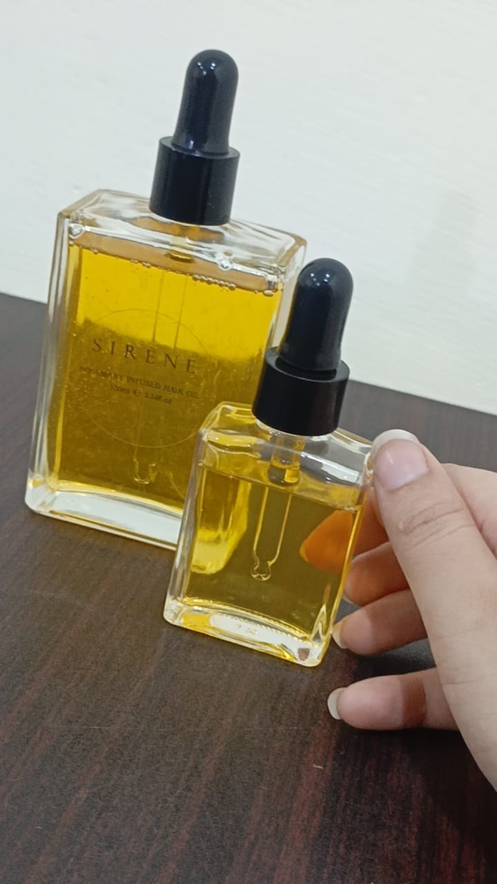 Customer photo review of Rosemary Hair Oil