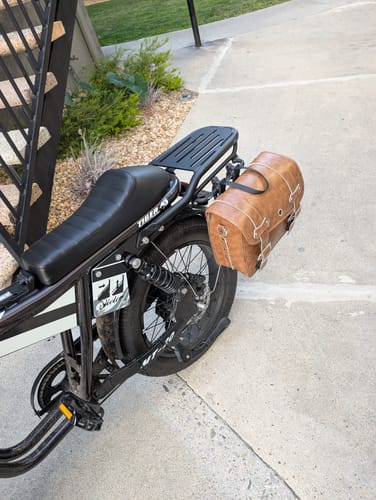 Customer photo review of Rack Pannier Bag
