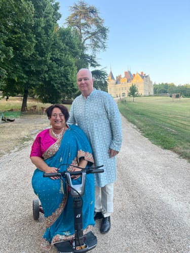 Customer photo review of ATTO SPORT Portable Mobility Scooter