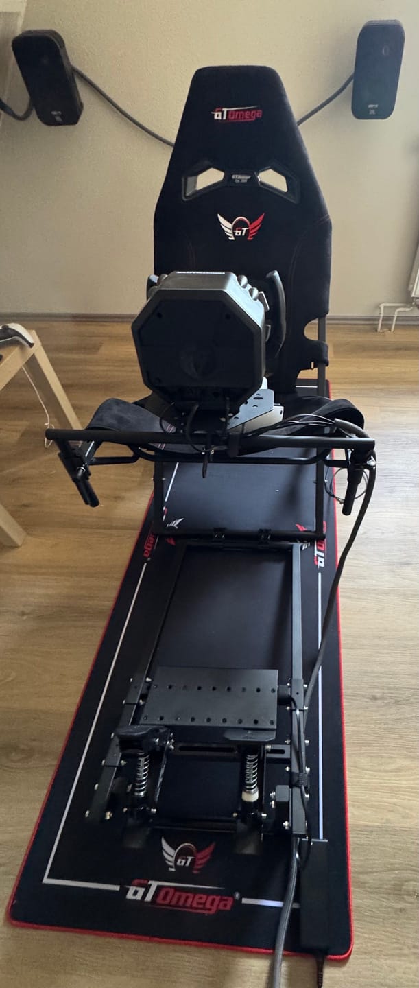 Customer photo review of Simulator Floor Mat