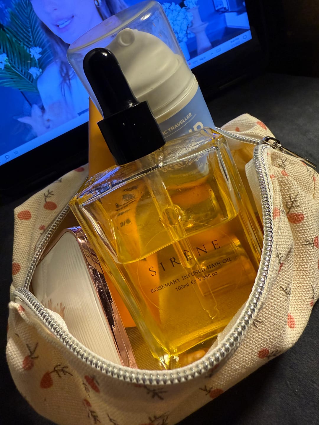 Customer photo review of Rosemary Hair Oil
