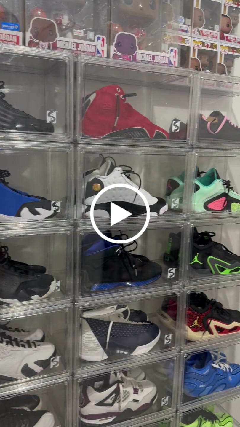 Customer video review of Hall of Fame Box - Cajas Transparentes Premium Para Sneakers Cierre Magnético Apertura Lateral o Frontal