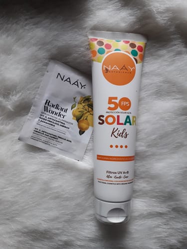 Customer photo review of Bloqueador Solar Kids FPS 50+