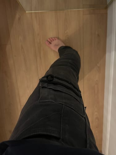 Customer photo review of FX-1 Slim Work Pants Gunmetal