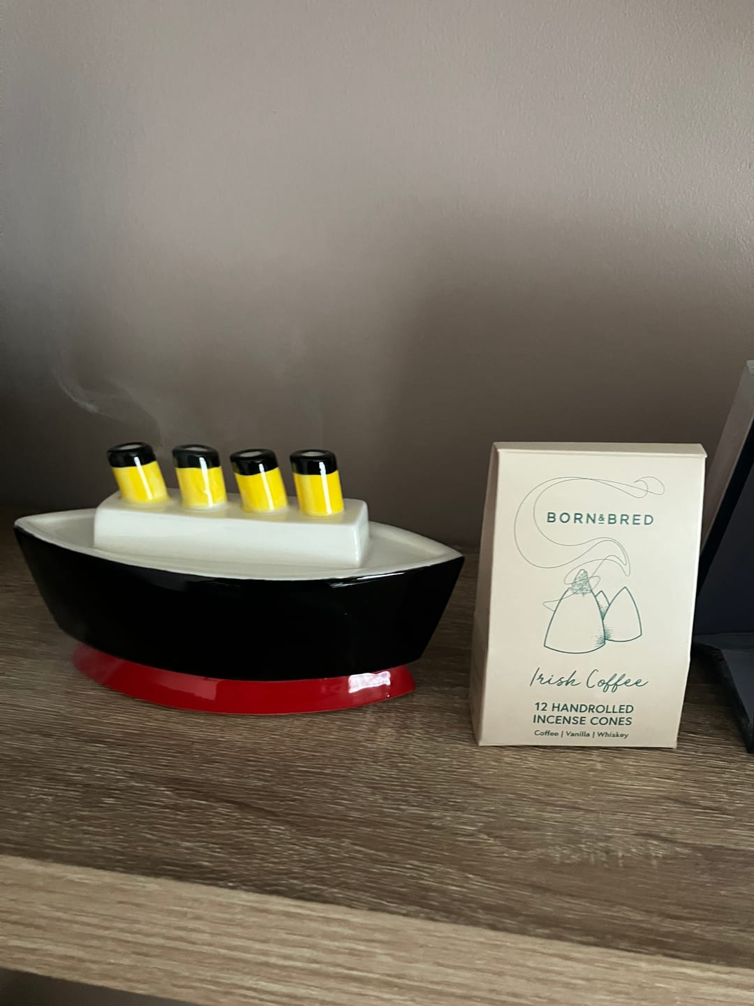 Customer photo review of Turf Fires Incense Cones | Born & Bred