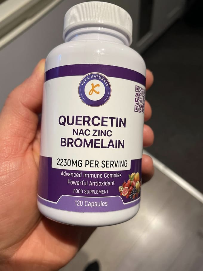 Customer photo review of Quercetin Complex 2230mg