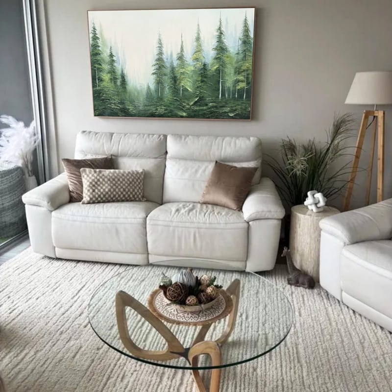 Customer photo review of Tree Textured Painting Canvas #TP025
