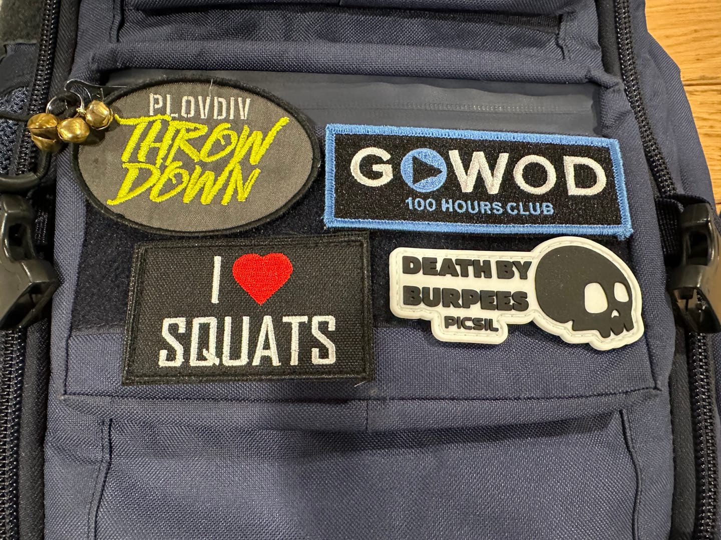 Customer photo review of Velcro Patches For Backpacks & Training-Vests