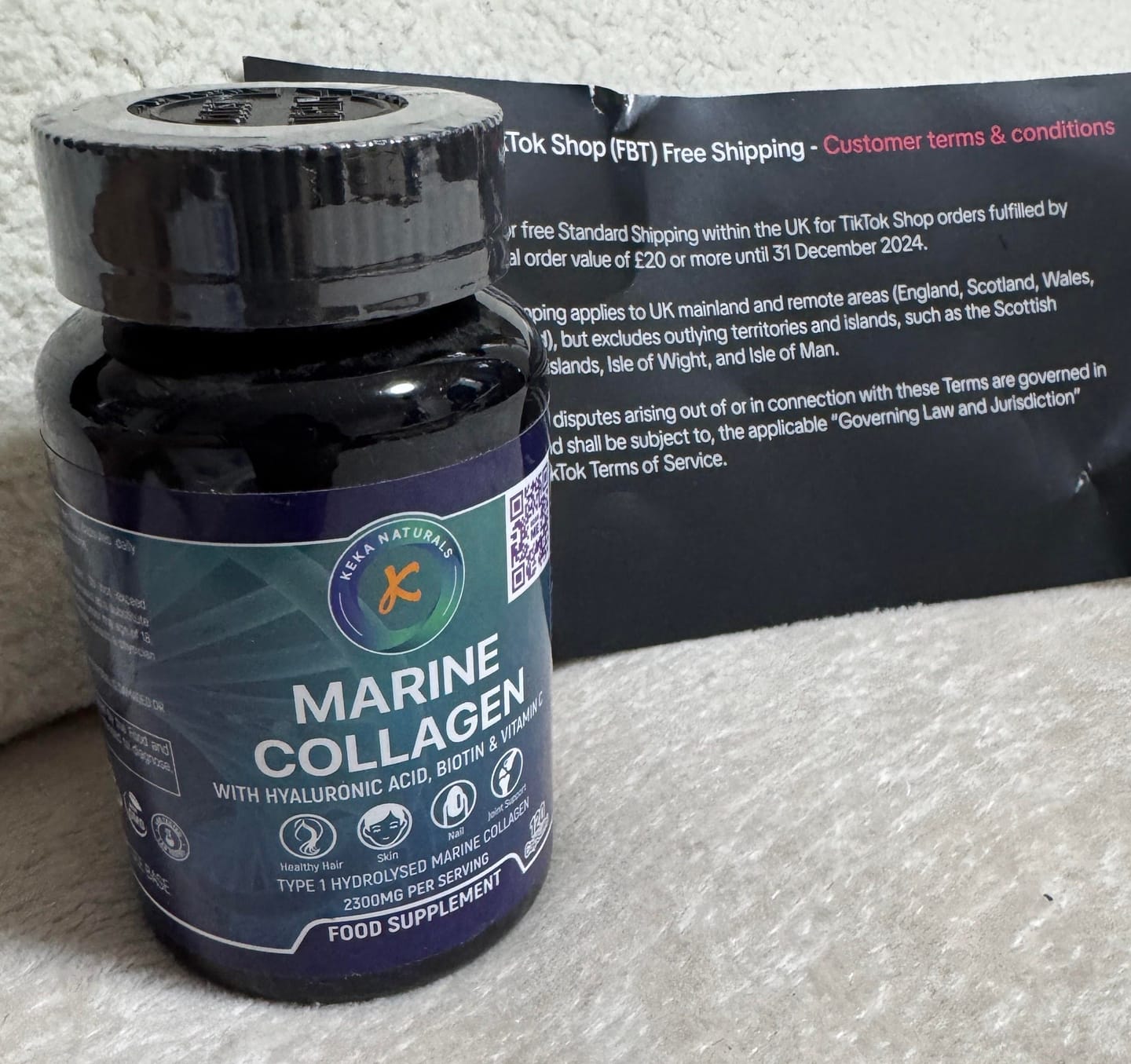 Customer photo review of Marine Collagen