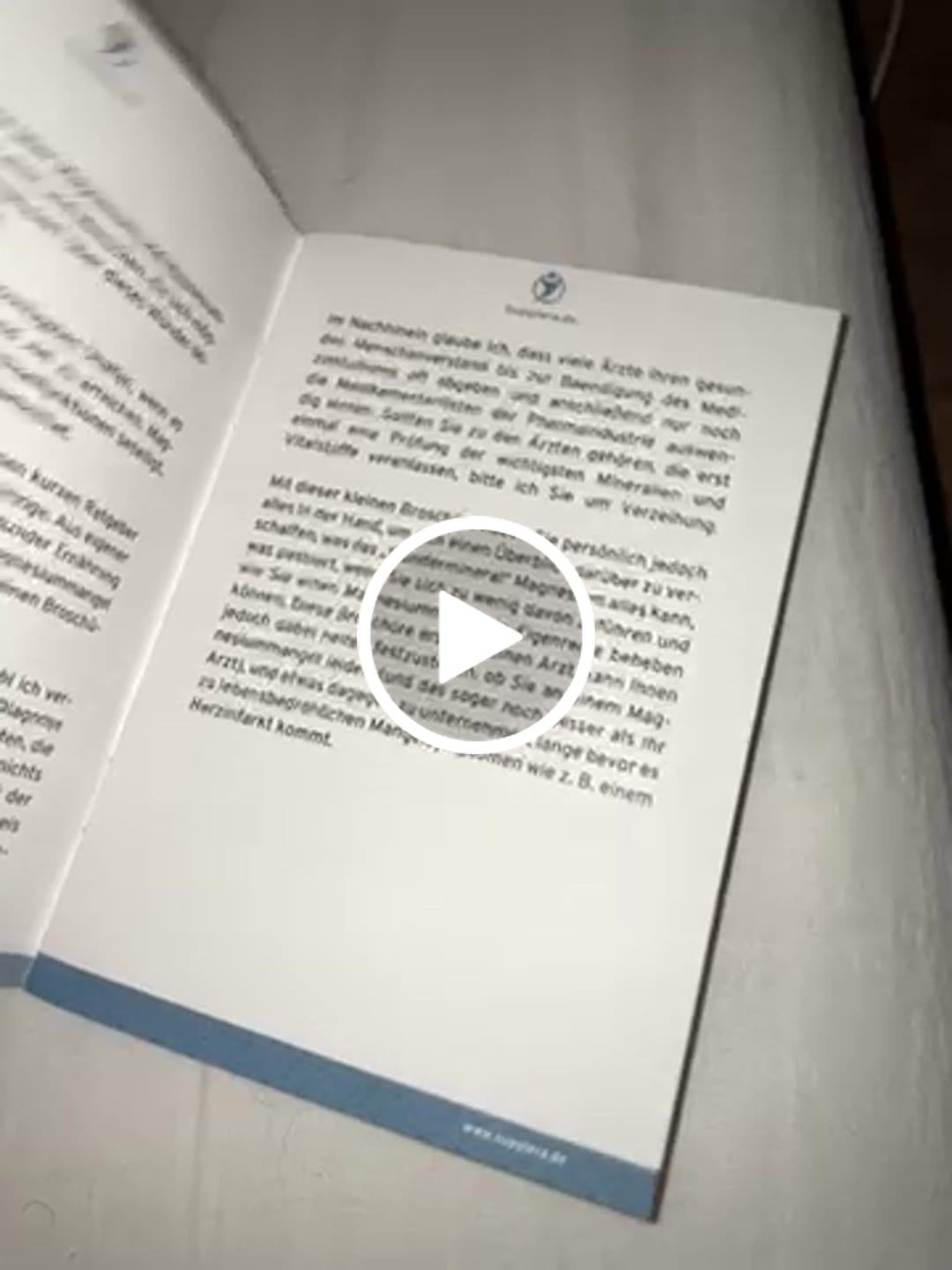 Customer video review of Ionisches Magnesium Info-Broschüre - gratis