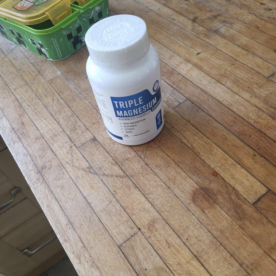 Customer photo review of Triple Magnesium 2200mg