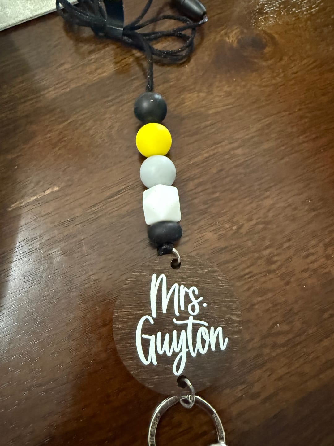 Customer photo review of Design Your Own Beaded Lanyard