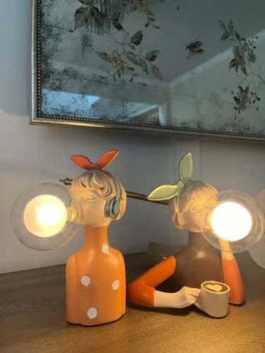 Customer photo review of Light Up Spaces™ Bubble Girls