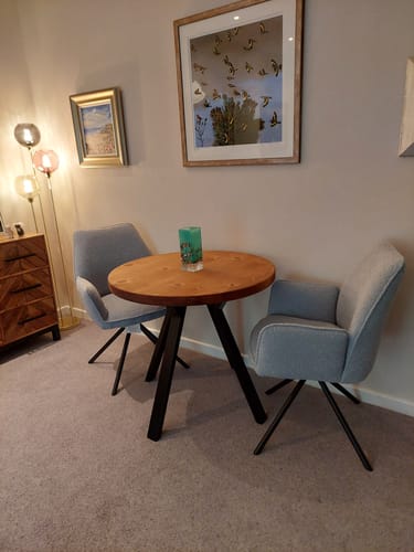 Customer photo review of Round Dining Table