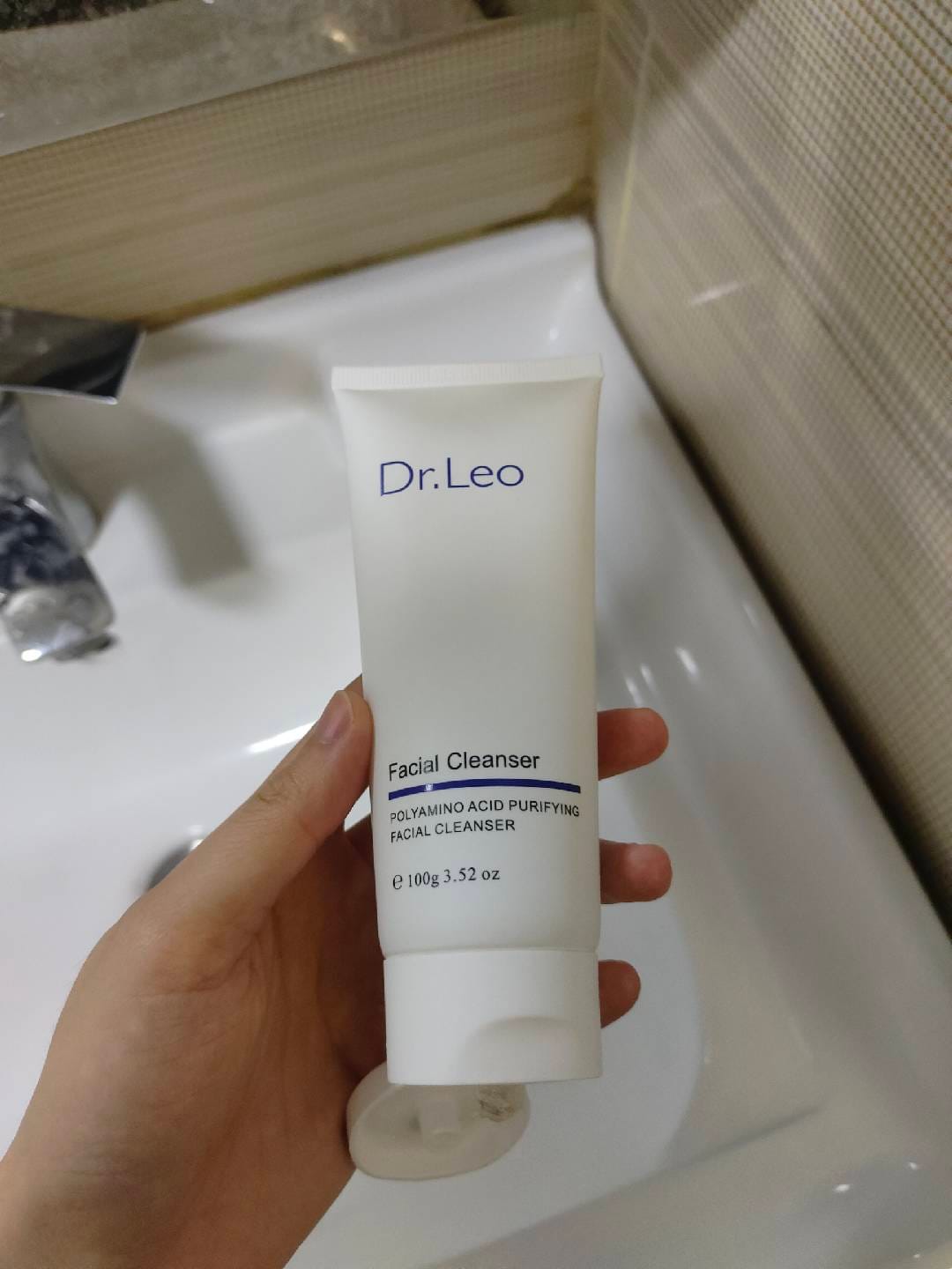 Customer photo review of Polyamino Acid Purifying Facial Cleanser