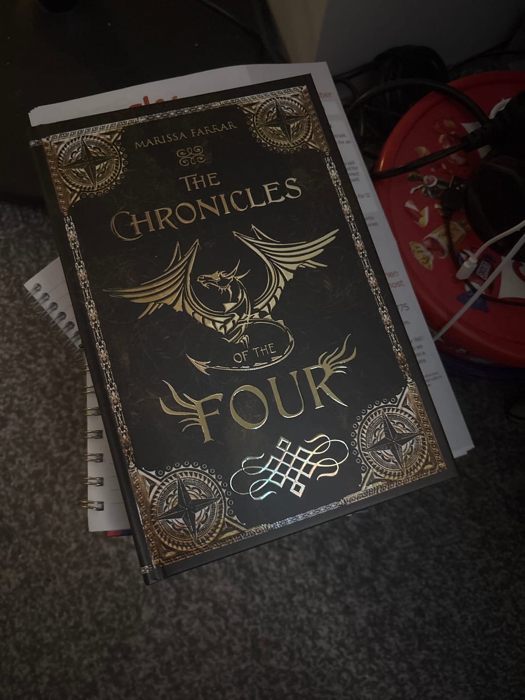Customer photo review of The Chronicles of the Four Special Edition Omnibus (Hardback)