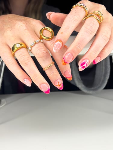 Customer photo review of Kai Mini Pearl Ring