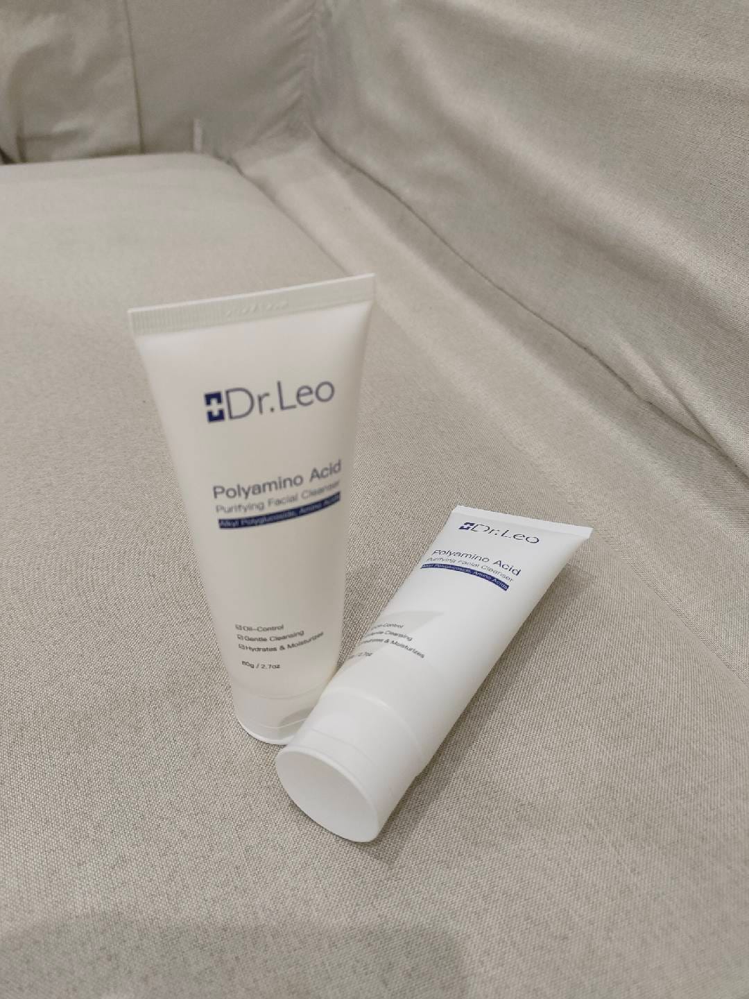 Customer photo review of Polyamino Acid Purifying Facial Cleanser