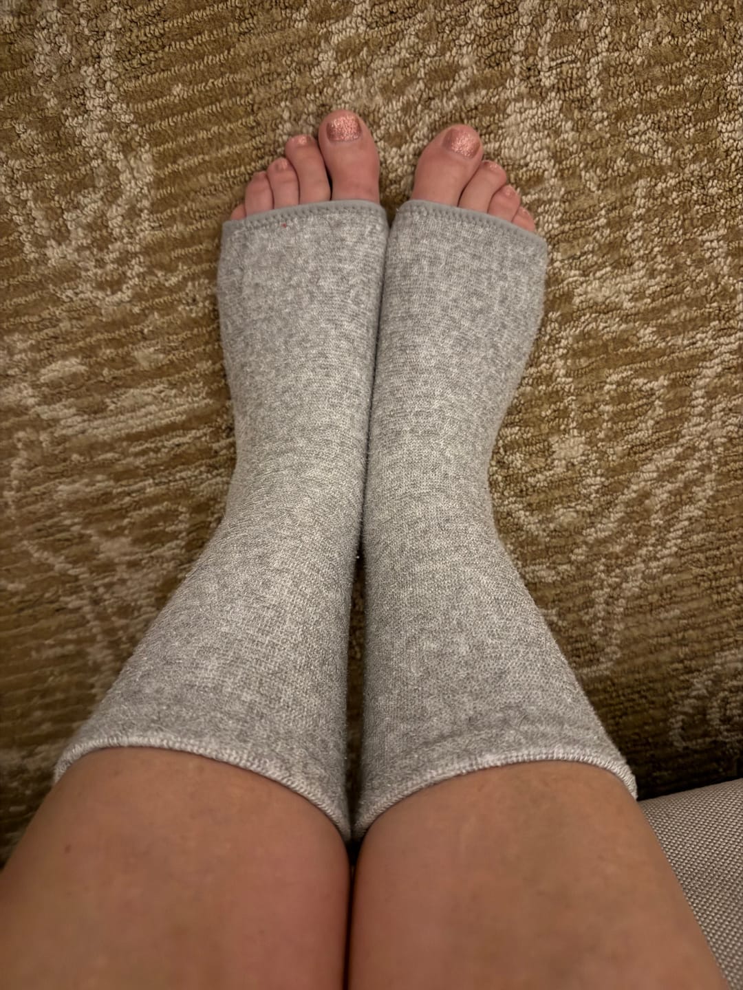 Customer photo review of Chaussettes Anti-fatigue en Bambou