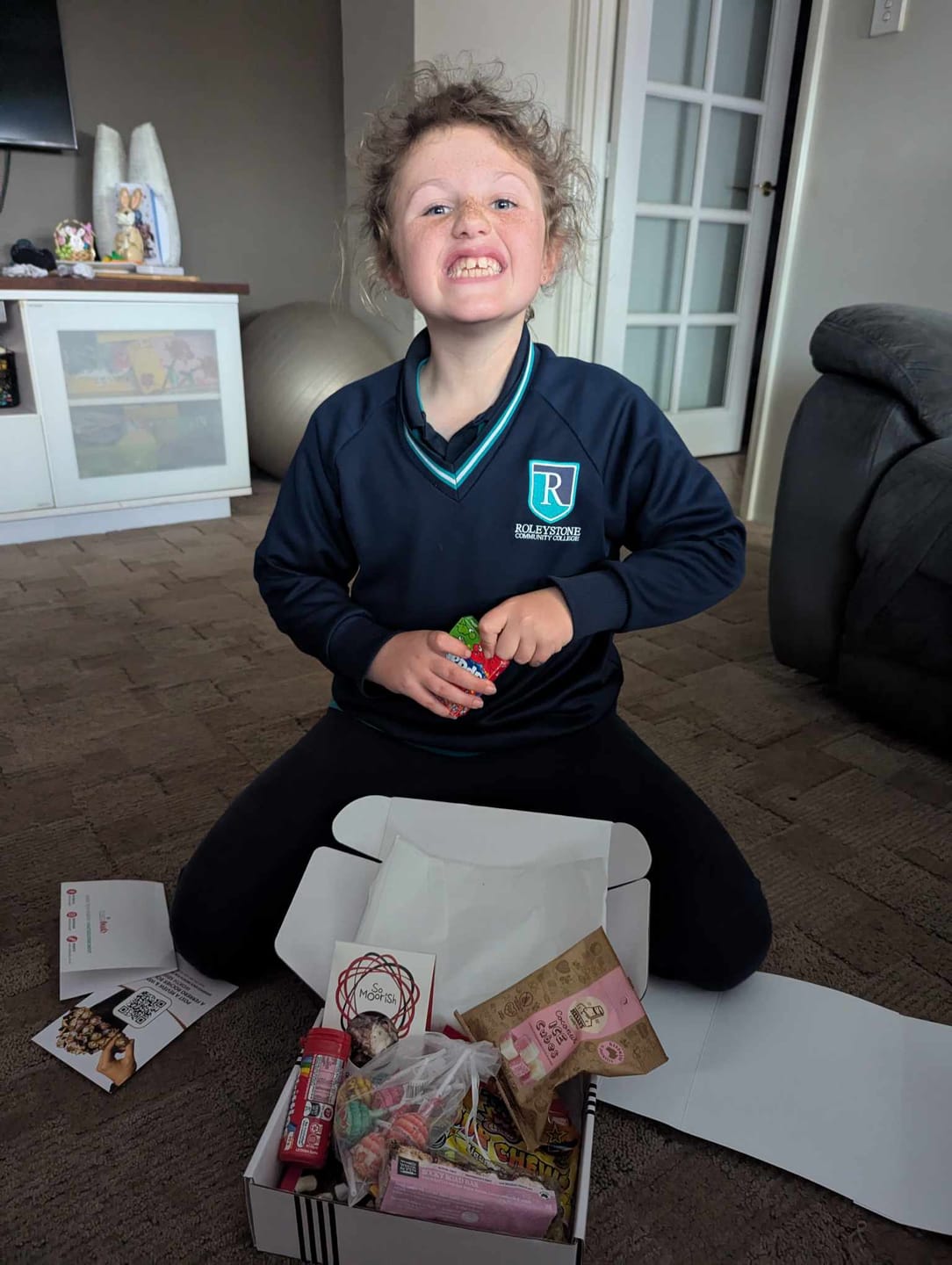 Customer photo review of Rocky Road & Sweet Hamper