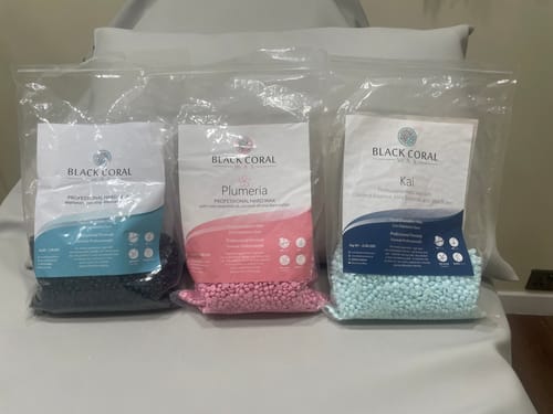 Customer photo review of Black Coral Hard Wax 1kg