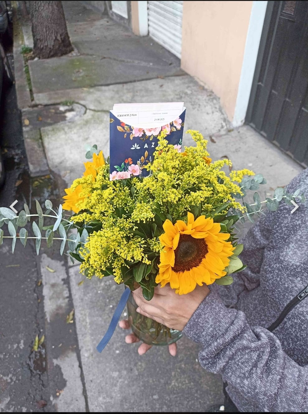 Customer photo review of Tres motivos - Girasoles