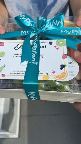 Customer photo review of Subang Jaya Signature Cheese Fruit Grazing Platter (Available in S, M & L size) [Malaysia]