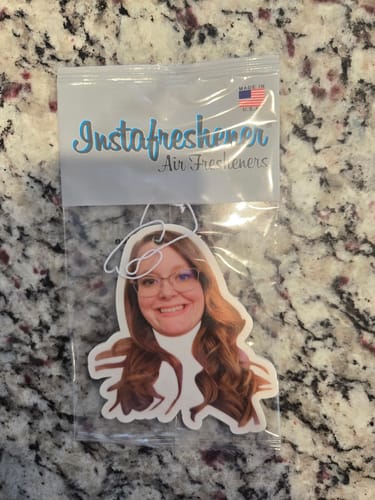 Customer photo review of Custom Shape Air Freshener