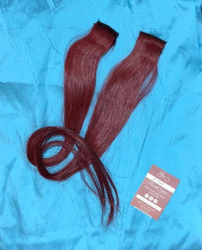 Customer photo review of Colour Pop Streaks Extensions
