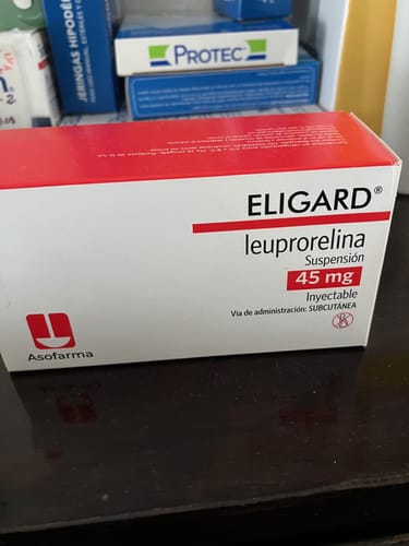 Customer photo review of Eligard 45mg inyectable (Leuprorelina)
