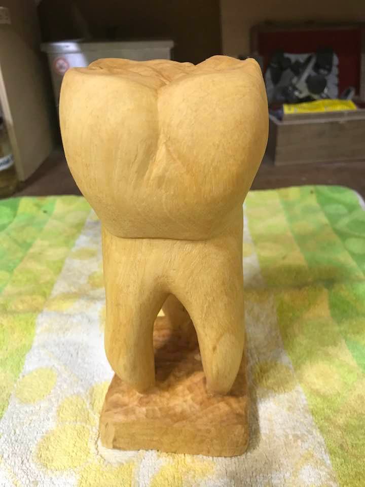 Customer photo review of Lindenholz Brett zum schnitzen 20 cm x 10 cm x 2,5 cm