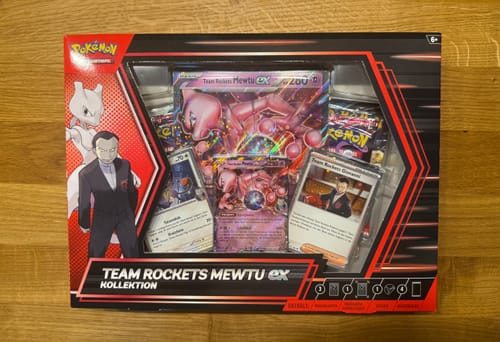 Customer photo review of Pokémon Team Rockets Mewtu-ex Kollektion