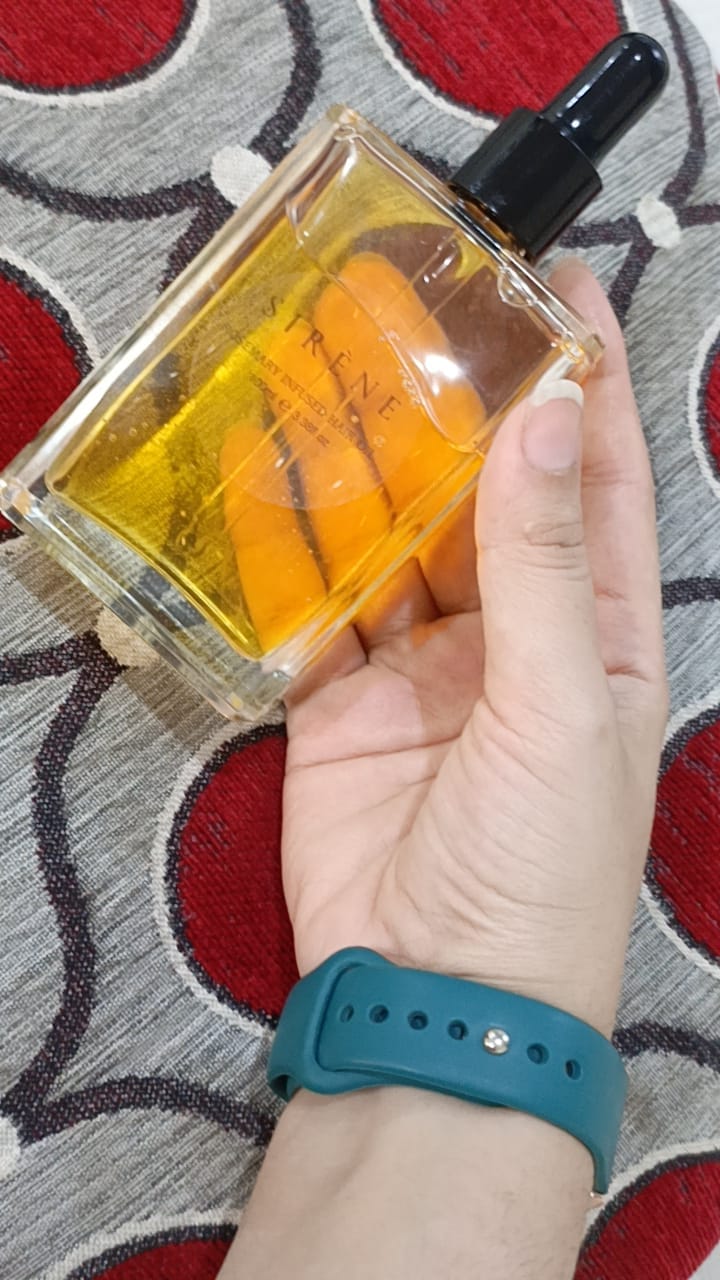 Customer photo review of Rosemary Hair Oil