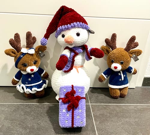 Customer photo review of Kunstleder-Labels mit Chicago Screws - Personalisierte Labels