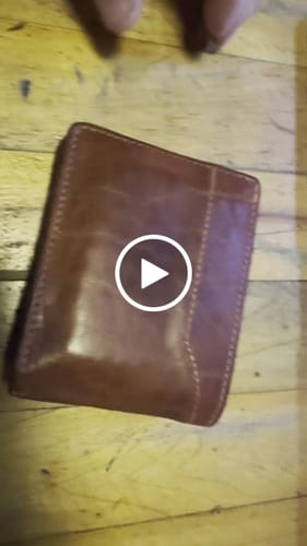 Customer video review of Powell Bison Bifold with ID Window