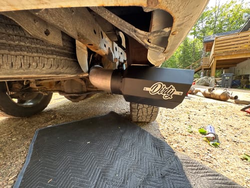 Customer photo review of Dirty Exhaust Tip (Trigger-Exhaust-Tip)