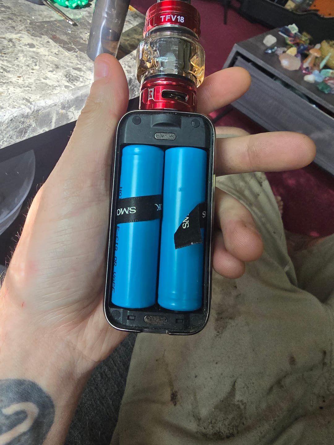 Customer photo review of Molicel M35A 18650 3500mAh 10A Battery