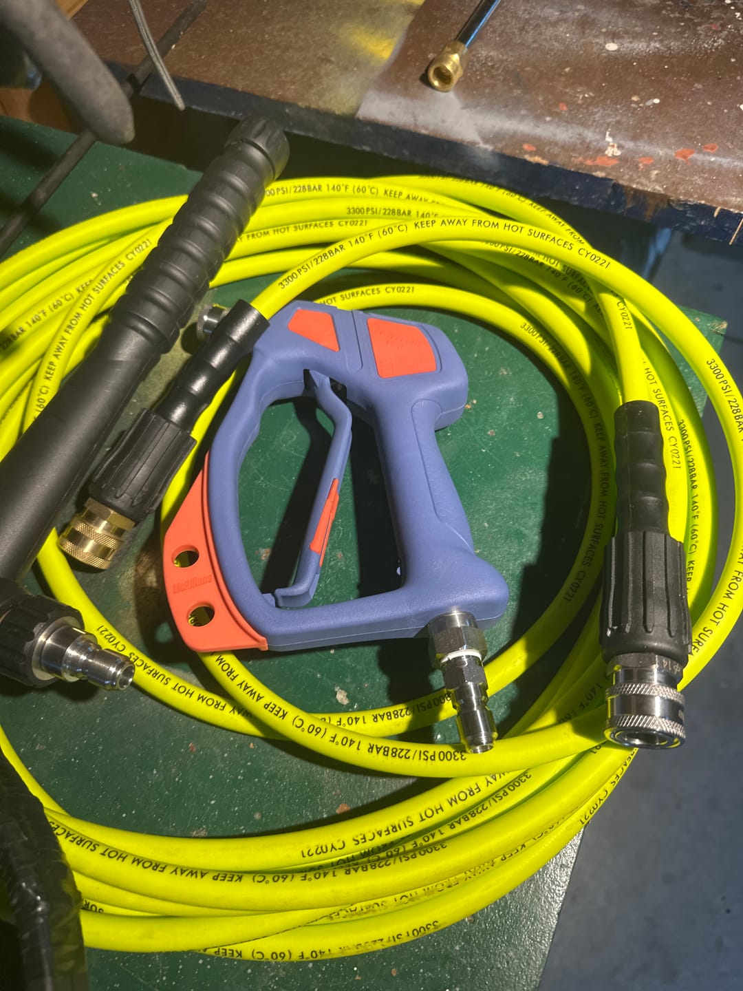 Customer photo review of Stainless Quick Connect Kit