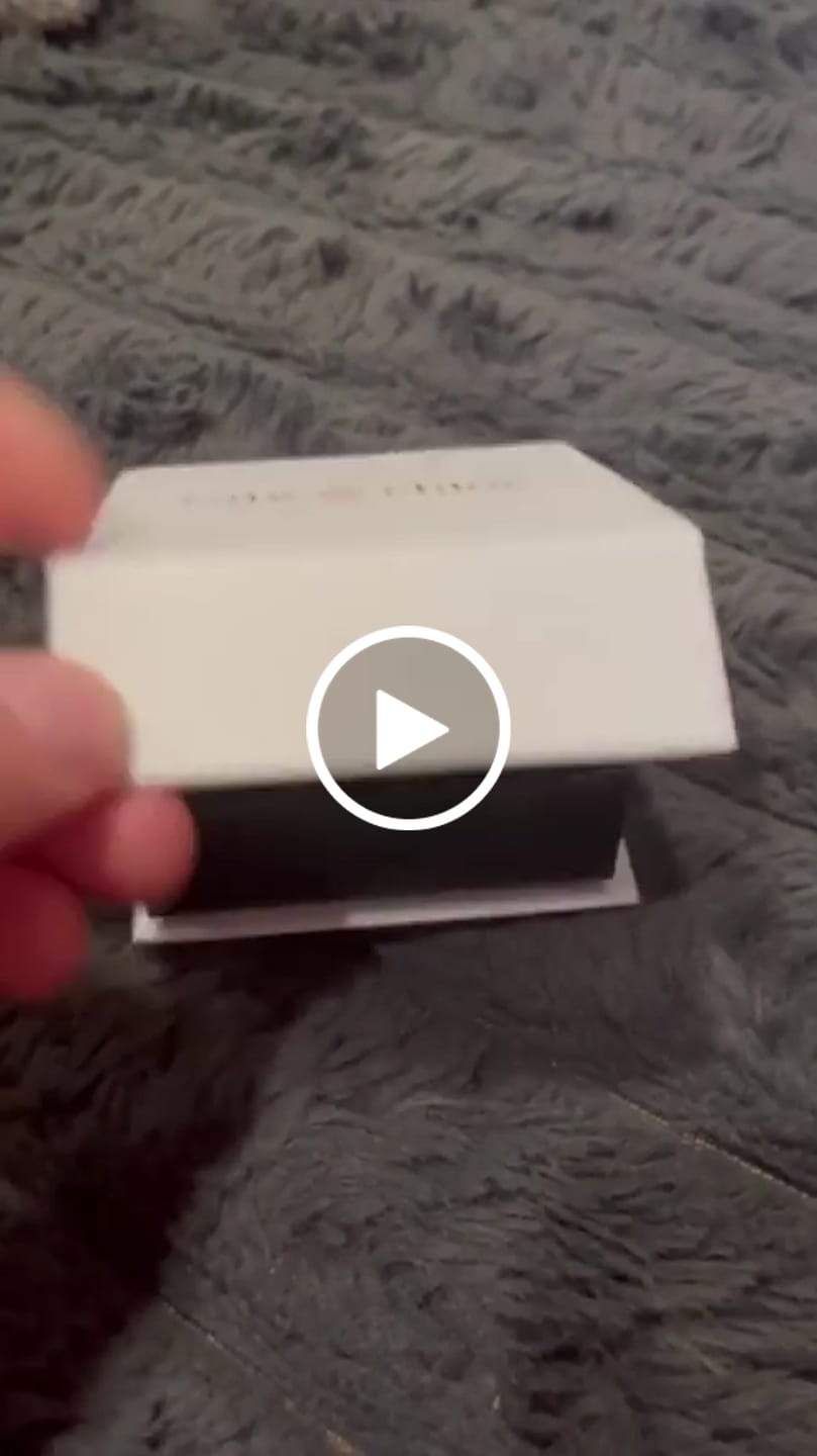 Customer video review of Serenity Birthstone 18k White Gold Plated Necklace with Round Cut Swarovski Crystals