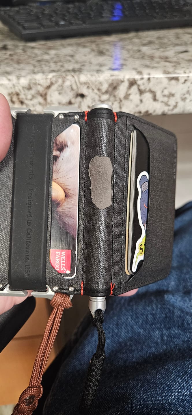 Customer photo review of D01 DAPPER™ PEN WALLET