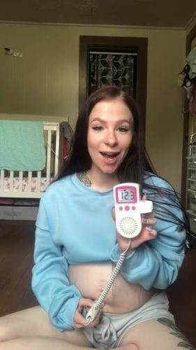 Customer photo review of Sonoline B Baby Doppler