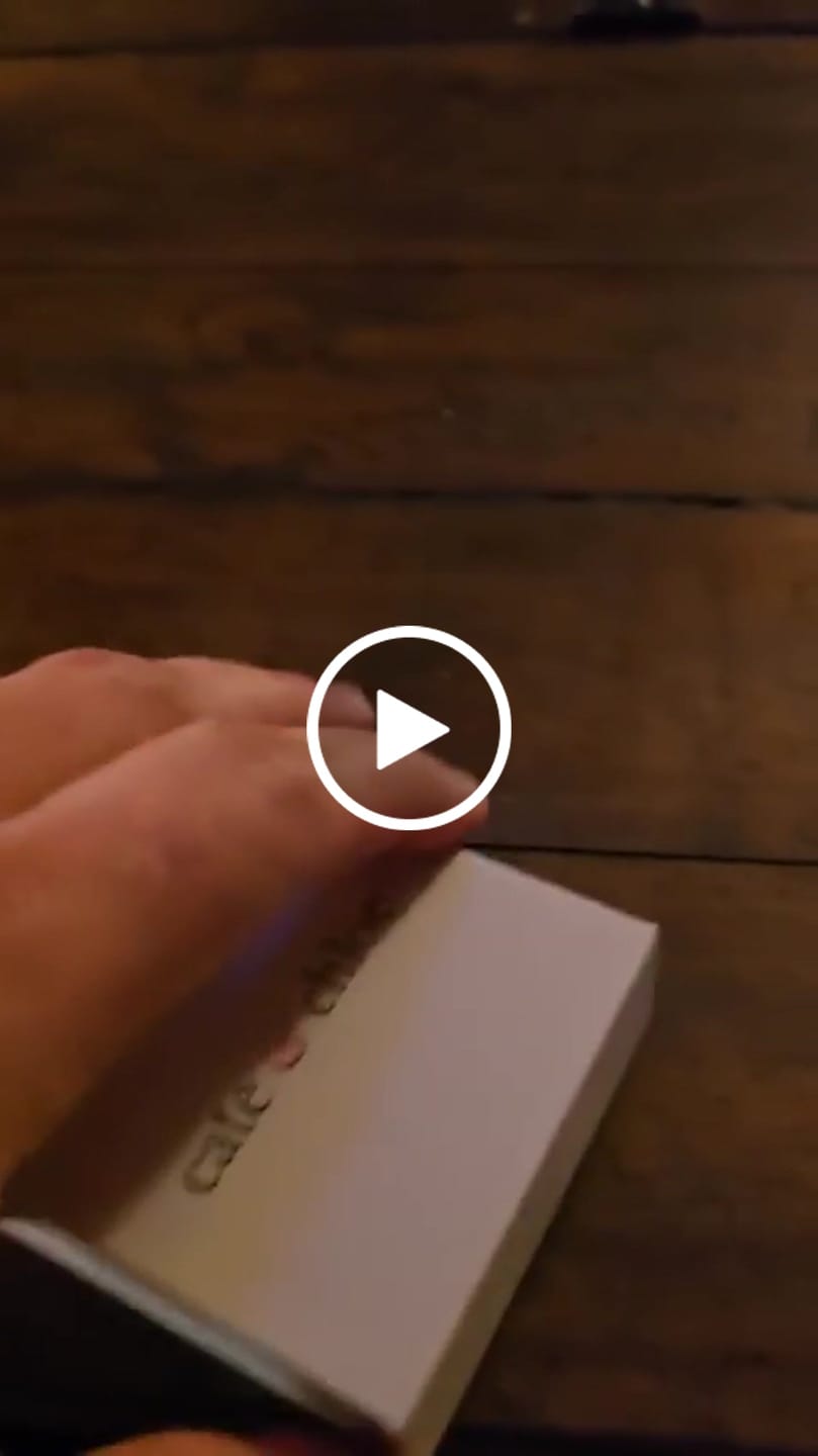 Customer video review of Khaleesi 18k White Gold Plated Silver Heart Stud Earrings with Swarovski Crystals