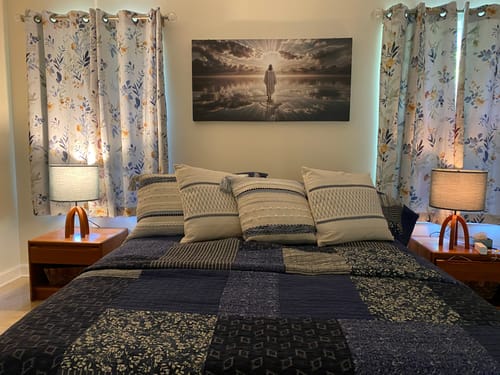 Customer photo review of Walking on Water - Faith Wall Art III
