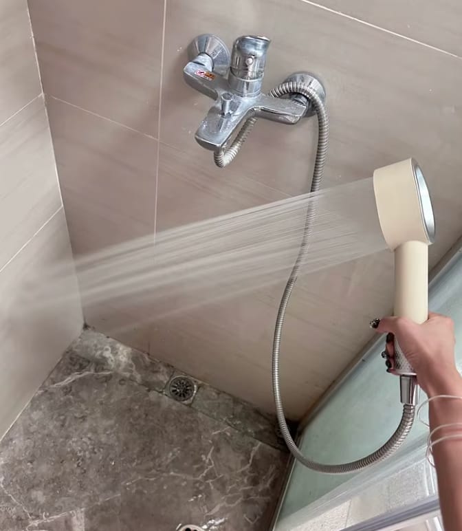 Customer photo review of 3 in 1 Premium Filter-Duschkopf