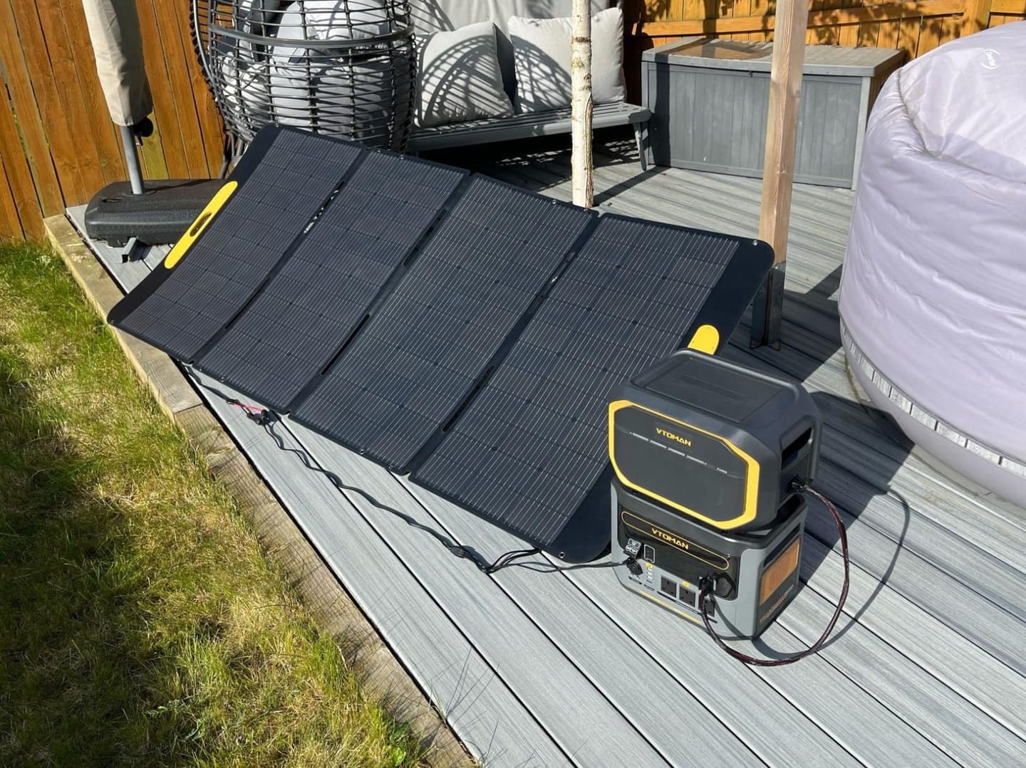 Customer photo review of VTOMAN FlashSpeed 1500 Portable Power Station