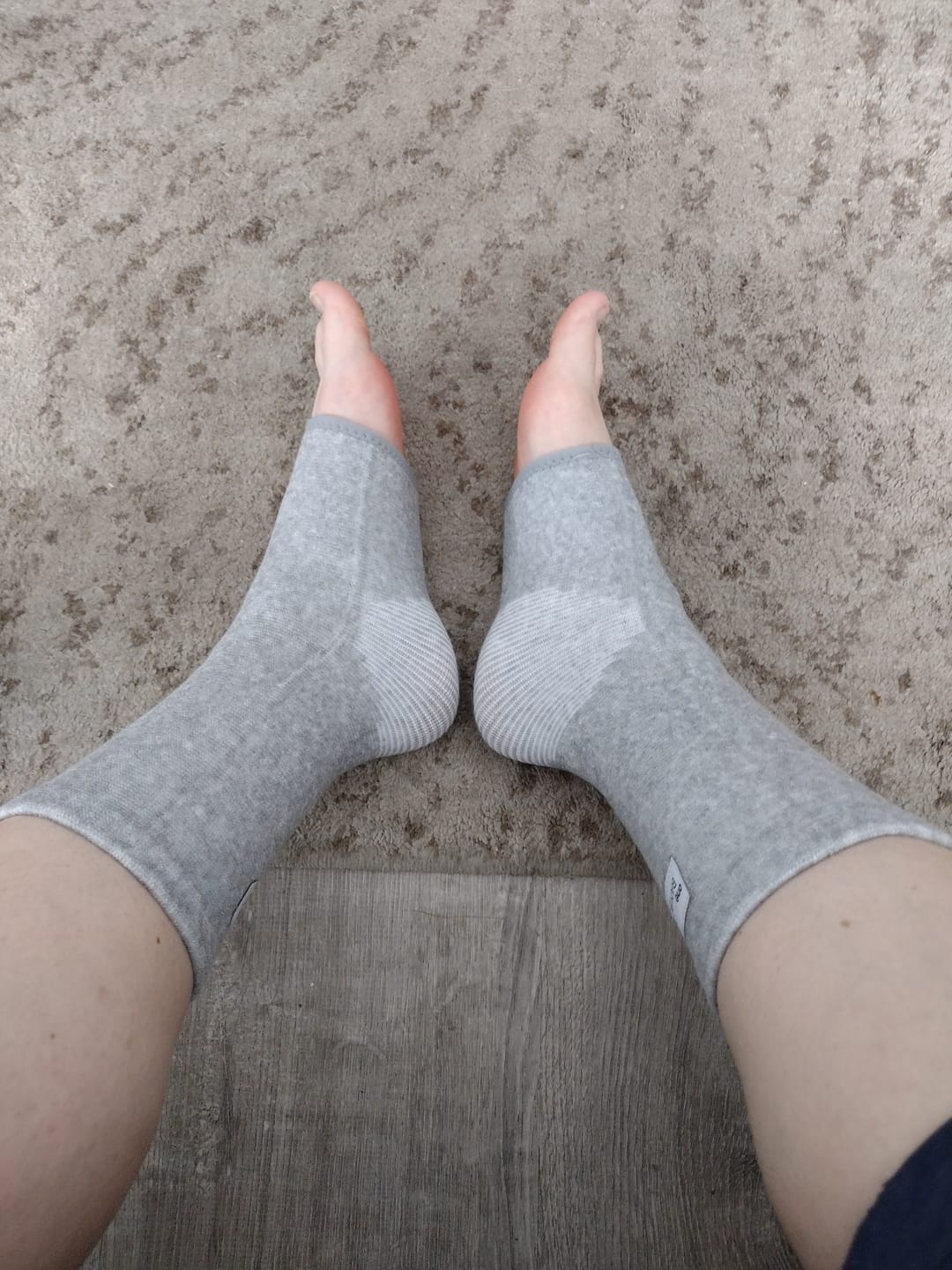 Customer photo review of Chaussettes Anti-fatigue en Bambou